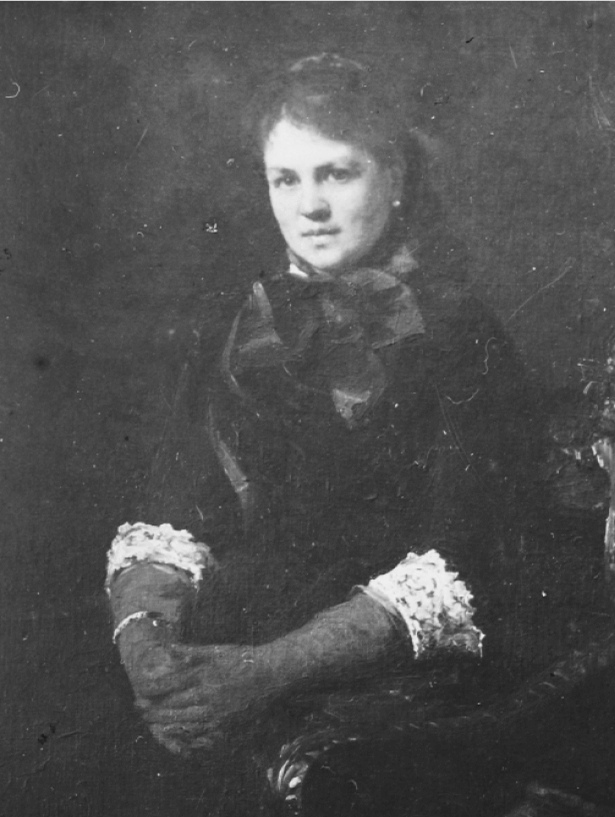 Варвара Ханенко, фоторепродукція портрета пензля О. Харламова, 1896 р. З архіву Музею Ханенків.